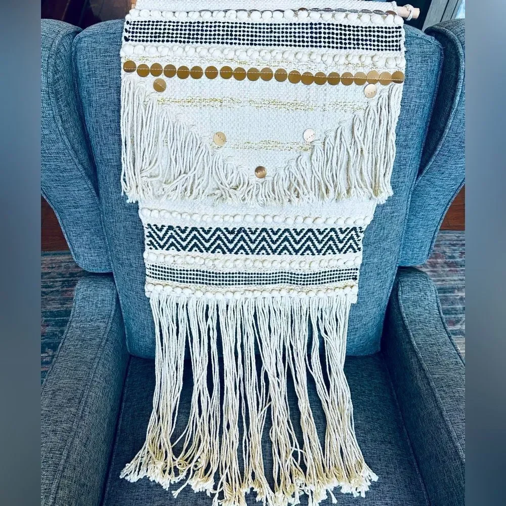 Boho Macrame Wall Hanging Tapestry Decor